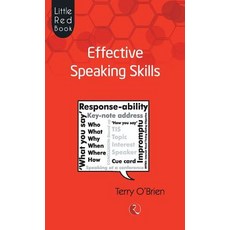 (영문도서)Little Red Book Of Effective Speaking Skills Paperback, English, O' Brien, Terry, Rupa Publications India