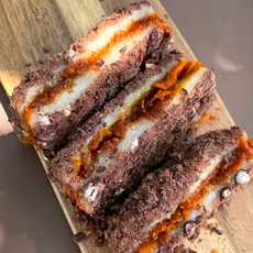 대월떡집 대통령표창 호박고지 시루떡 국내산 수제 팥 개별포장, 1kg, 1개