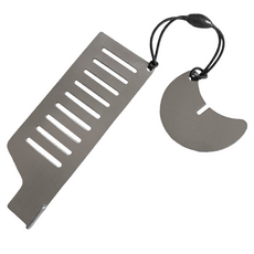 旅行必備 阻門器 防盜鎖 贈收納袋 輕巧便攜 堅固耐用 適用多種門縫 提升住宿安全, 1個