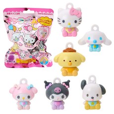 ABS 641804 산리오(SANRIO) 캐러봄(탄산 가스 입욕료) 유라유라 베이비 산리오, 1개, 75g