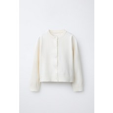 ZARA 자라 플레인 니트 자켓 재킷 - 크림 OCX934 IIS327