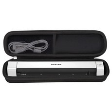 Aproca Brother DS-640 / DS-740D / DS-940DW / Doxie Go SE 컴팩트 모바일 문서 스캐너와 호환되는 케이스 액세서리용 휴대용 보관 가방, Aproca Brother DS-640 / DS-740