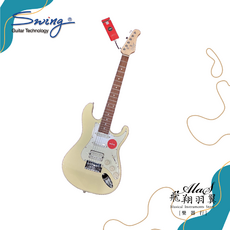 Swing 電吉他，舒適握感，多樣音色，展現個人風格, 象牙白, 1個, Swing S-100 Mini