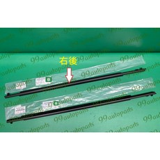 【汽車零件專家】豐田 PRIUS 1.8 2009- 年 裝在車外 外水切 車窗外水切 玻璃防水下飾條 車窗玻璃下飾條, 1個, 右後乘客座