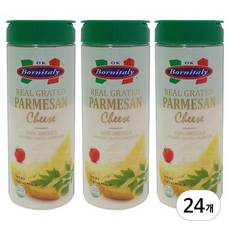 리얼 그레이티드 파마산치즈, 85g, 24개