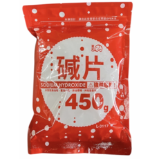 夏和 鹼片 Sodium Hydroxide 強鹼, 450g, 1個