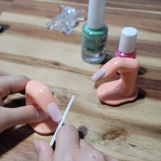 네일아트 연습용 인조손가락 모형