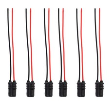 차량 헤드라이트 전구 와이어 베이스 자동차 어댑터 거치대 고무 147 램프 LED 커넥터 W5W 익스텐션 소켓 T10, 6pcs, 1개