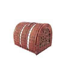 라탄이동장 강아지산책가방 푸들켄넬 고양이이동장 라탄케이지 컨넬 제품, 1개