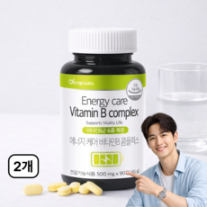 로니웰 에너지케어 비타민B 콤플렉스, 2개, 90정