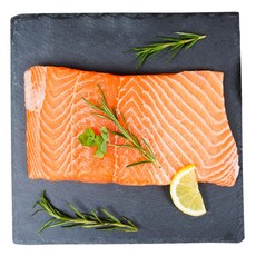 노르웨이 직송 한번도 안얼린 최상급 딥스킨 생연어, 1개, 300g