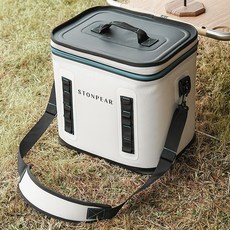 아이스박스 소프트 보냉백 쿨러 가방, 15L, 화이트