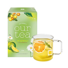 아워티 제주 청귤 캐모마일 티, 16.8g, 20개입, 5개