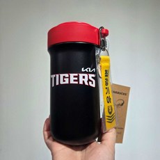 스타벅스 캔쿨러 텀블러 473ml KBO콜라보 + 쇼핑백 세트, 1개, 기아타이거즈