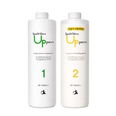 DK코스메틱 스피드 앤 볼륨업 펌 파마약 1제 1000ml + 2제 1000ml, 1개