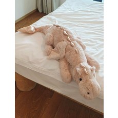용 바디필로우 공룡 애착 쿠션 선물 대형 베개 귀여운 핑크 플라잉 드래곤 소형 [70cm], 그린