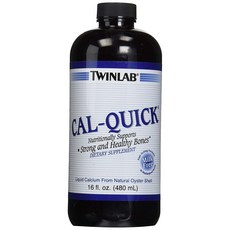 TWINLAB 鈣質快速補充液, 480ml, 1瓶