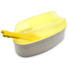 햄스터목욕 스쿱 목욕통 옐로우 햄스터 화장실 용품