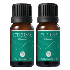 에테르나 퓨어 에센셜오일 100% 아로마오일 원액, 2개, 10ml, 페퍼민트