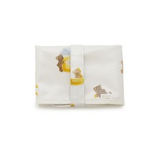 벌꿀 베어 패턴 기저귀 시트