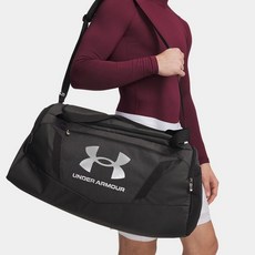 언더아머 UA 언디나이어블 5.0 미디엄 더플 백 1369223-001 376293, 1개, 검정