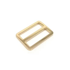 하이 퀄리티 금속 두꺼운 가죽 어깨 스트랩 조절 가능한 직사각형 웹 트라이 핀 롤러 버클 O, 03 inner wide 32mm, 02 light golden