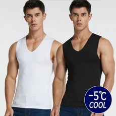 남성 루즈핏 나시 티셔츠 여름 시원 아이스 소재 데일리