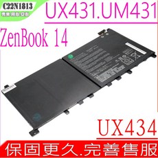 ASUS 華碩 C22N1813 原廠電池 Zenbook UM431 UM431DA UX434 UX434FAC, 華碩電池 保固一年一個月, ASUS-C22N1813