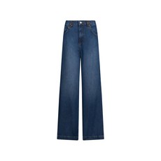 리우조 하이웨이스트 플레어 진