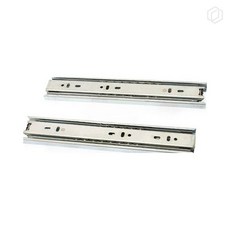 [하루셀렉] 슬라이드레일 서랍장레일35MM 3단볼레일 서랍레일 35mm x 200mm