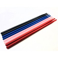 【老羊樂器店】開發票 爵士鼓鼓棒 初學 彩色 尼龍 爵士鼓 鼓棒 初學首選 彩色鼓棒, 藍色, 1個