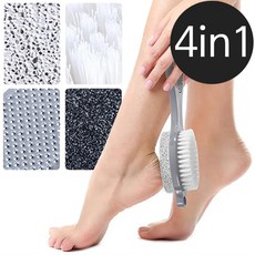 더로만 발 각질 제거 4in1 풋케어, 1개