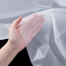 1m 투명 TPU 시트 의류 액세서리 부자재 방수 가방 신발 공예 데코레이션 100x137cm, 1개