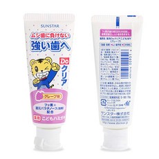 日本 SUNSTAR 巧虎 寶寶牙膏, 1個, 巧虎-葡萄 / 0951