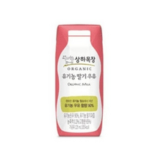 상하목장 유기농 딸기우유, 24개, 125ml