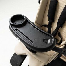 NUVY 유모차용 멀티식판 컵홀더 스마트폰 거치대 유모차 트라이크, 1세트, 멀티식판 블랙