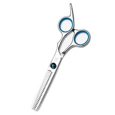 ECLATIS FARRAY 헤어 커팅 가위 시원한 얇은 가위 16.5cm6.5인치 전문 스테인리스 스틸 이발소 살롱 및 가정용 모두용유럽풍 고품격 실버 276761
