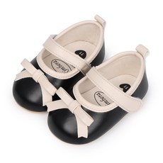 DFMEI 嬰兒步前鞋春秋新款0-1歲透氣軟膠底學步鞋 可愛新生兒寶寶公主鞋