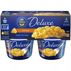 크래프트 마카로니 & 치즈 디너 컵 디럭스 오리지널, 68g, 4개