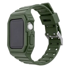 Apple Watch運動錶帶 1/2/3/4/5/6/SE適用, 綠色, 38/40/41-兼容