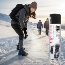 신발 미끌림방지스프레이 눈길 빙판길 구두 운동화 장화 논슬립스프레이, 상세페이지 참조, 1개