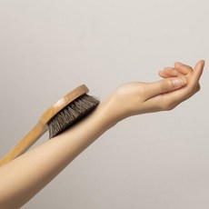 JAJU 내추럴 우드 바디 브러쉬(부드러운 모) 브러쉬 437595