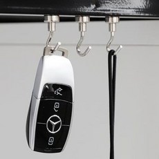 현관 사무실 마스크 열쇠보관 마그넷 후크 LH110 5ea, 1개, 소형