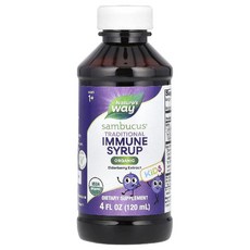 네이처스웨이 삼부커스 이뮨 시럽 Sambucus Immune Syrup 어린이용 120ml