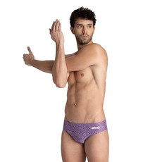 Arena 남성용 브리프 키코 블랙-멀티 퍼플 38 퍼플 132660