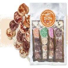 부드러운 애완견 간식 꼬치 4p (믹스) 육포 꼬지