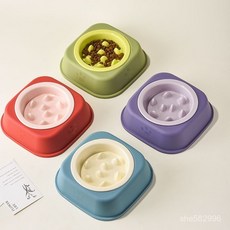 寵物碗 食盆 陶瓷寵物碗 護邊慢食碗 貓碗狗碗 防噎防滑寵物碗 高顔值易清洗, 不懂可以諮詢客服哦,小號（容量200ml）, 1個