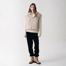 플레이블 파피 플리스 후드 베스트_PD5WV510