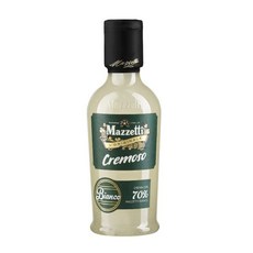 Mazzetti 마제티 유기농 크림 식초 60 발사믹 모데나 이탈리아 드레싱의 예술 250ml, 215 ml (5er Pack), Cremoso Biano, 1개
