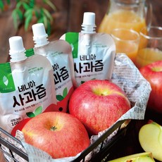 네니아 사과즙, 100ml, 50개